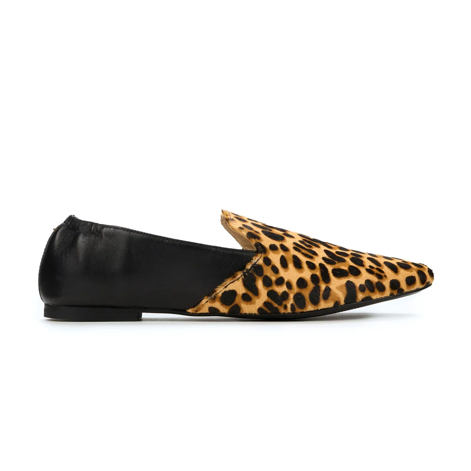 Preslie Loafer in Leopard Calf Hair