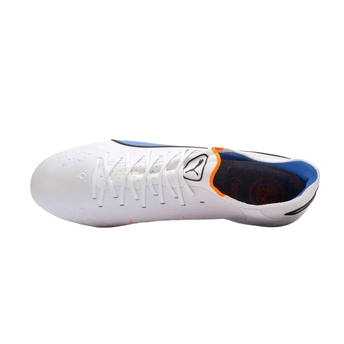 Puma King Ultimate FG/AG White Blue - Goatkits Boots