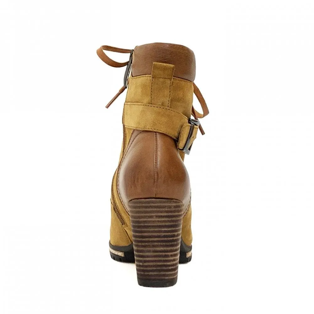 Regarde Le Ciel Womens Boot Alberta Sand/Cognac