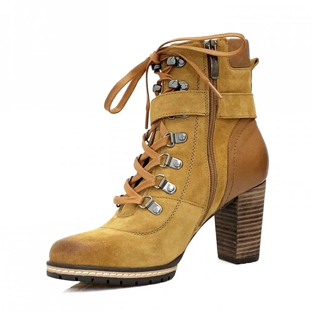 Regarde Le Ciel Womens Boot Alberta Sand/Cognac