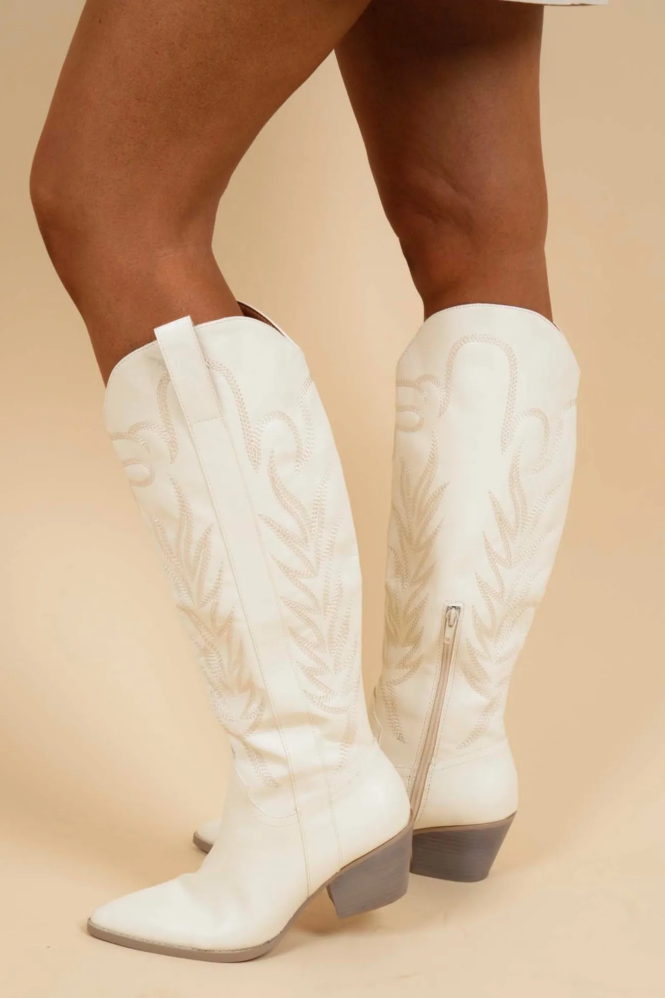 Samara Boots (White)