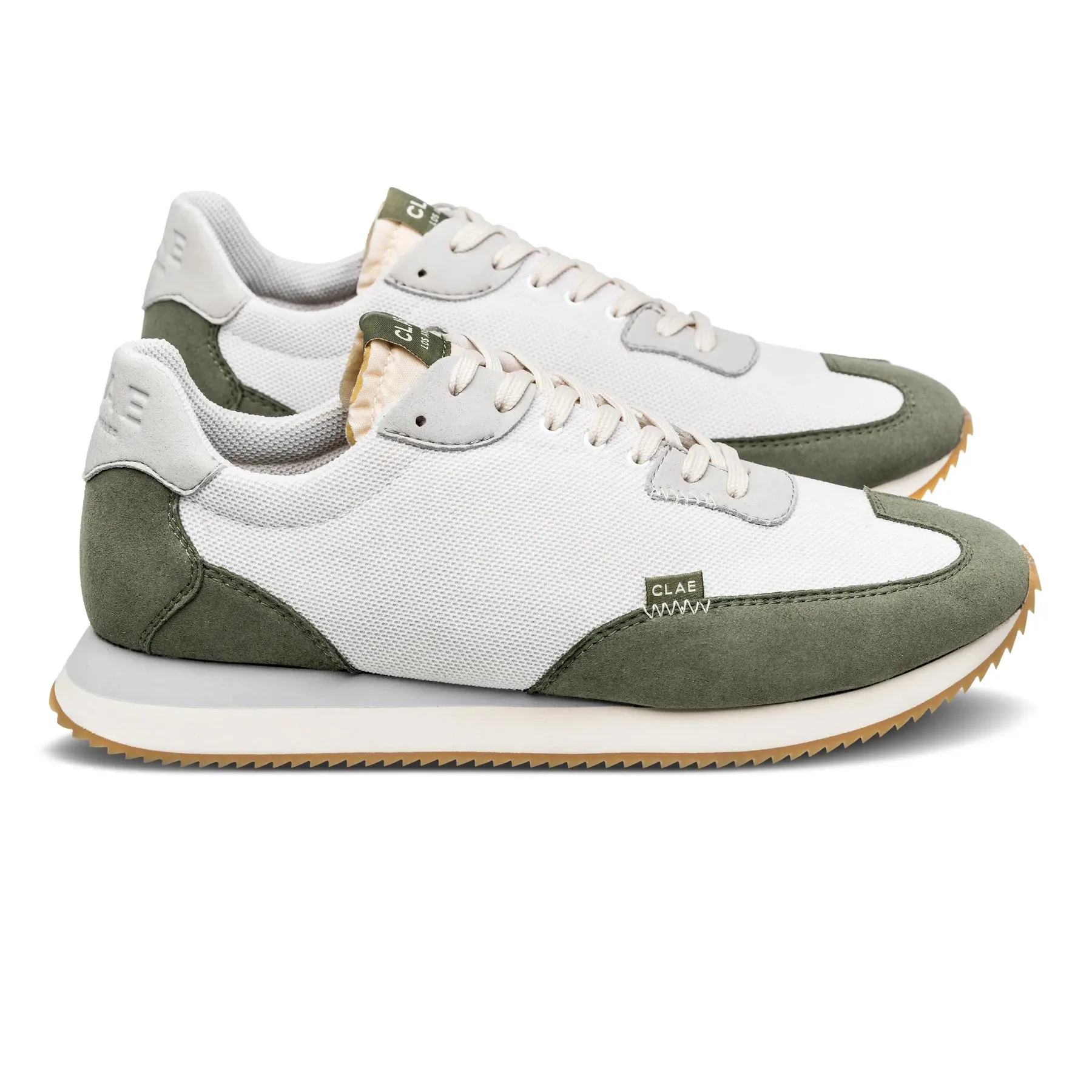 Sneakers CLAE - Runyon Olive White Microchip