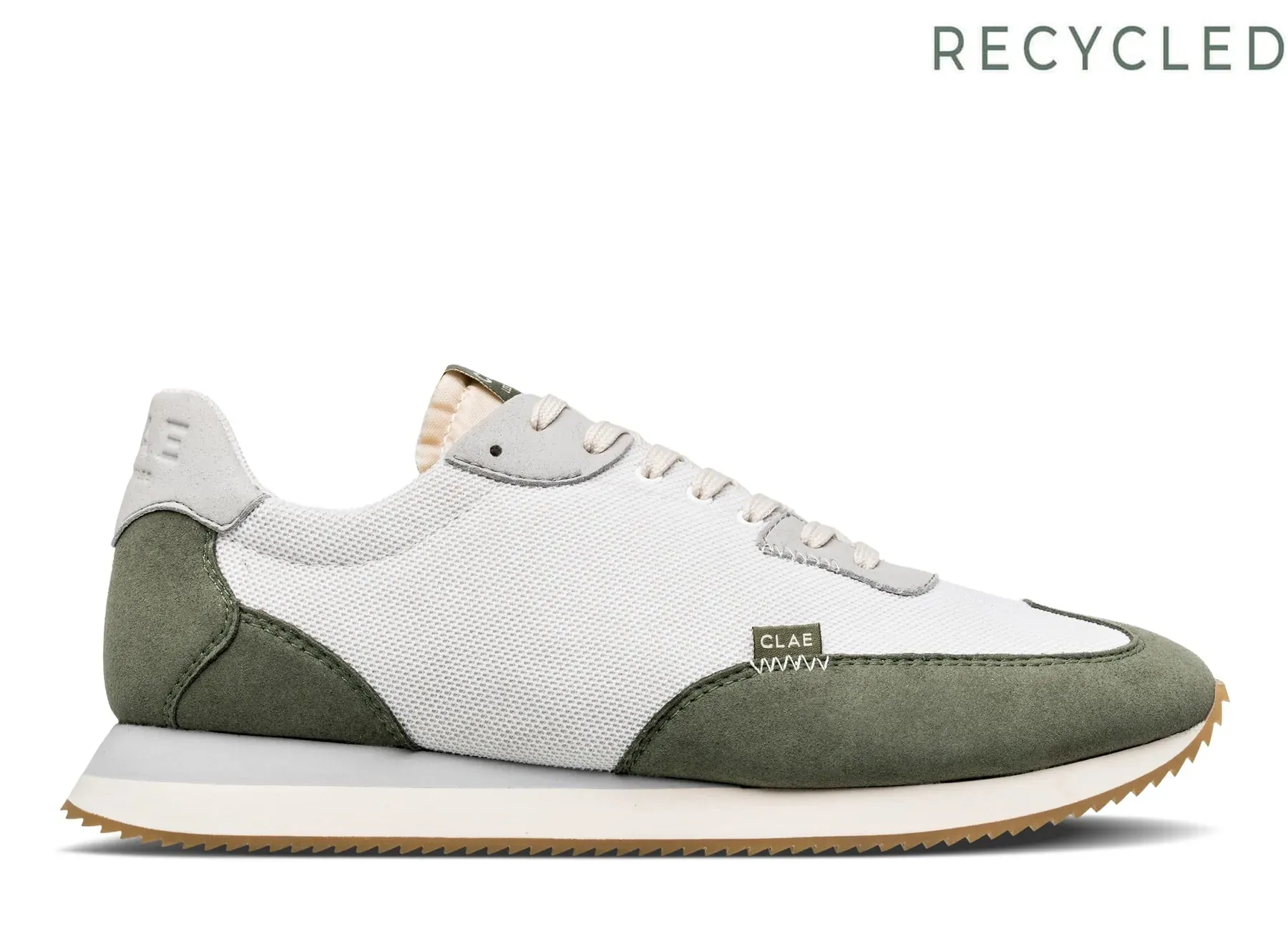 Sneakers CLAE - Runyon Olive White Microchip