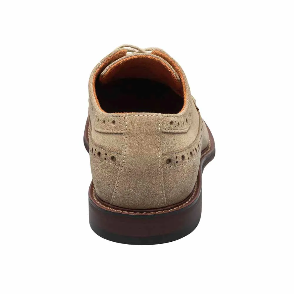 Stacy Adams Sand MARLIGAN Wingtip Oxford