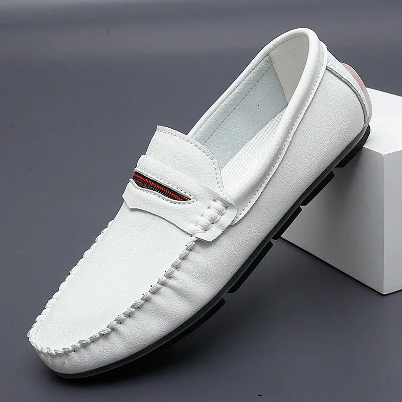 STEFAN LEE GENUINE LEATHER LOAFERS