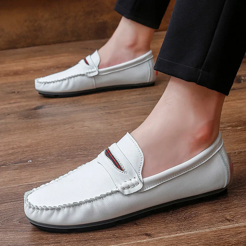 STEFAN LEE GENUINE LEATHER LOAFERS