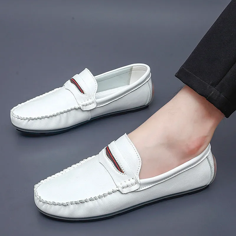 STEFAN LEE GENUINE LEATHER LOAFERS