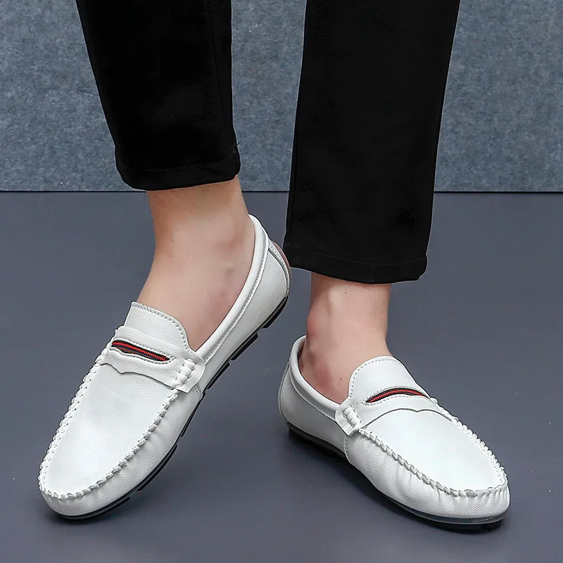 STEFAN LEE GENUINE LEATHER LOAFERS