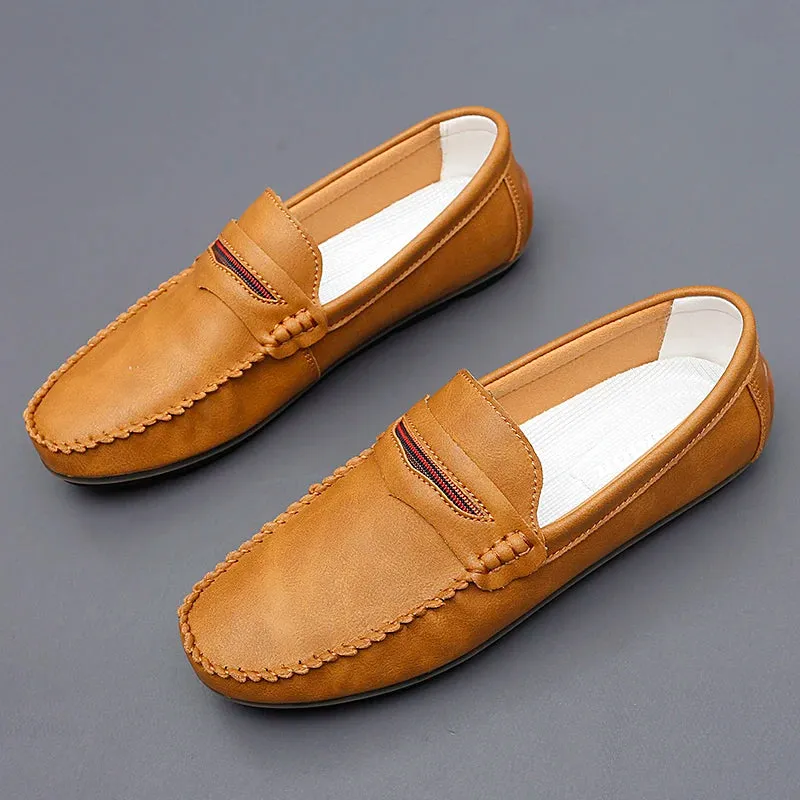 STEFAN LEE GENUINE LEATHER LOAFERS