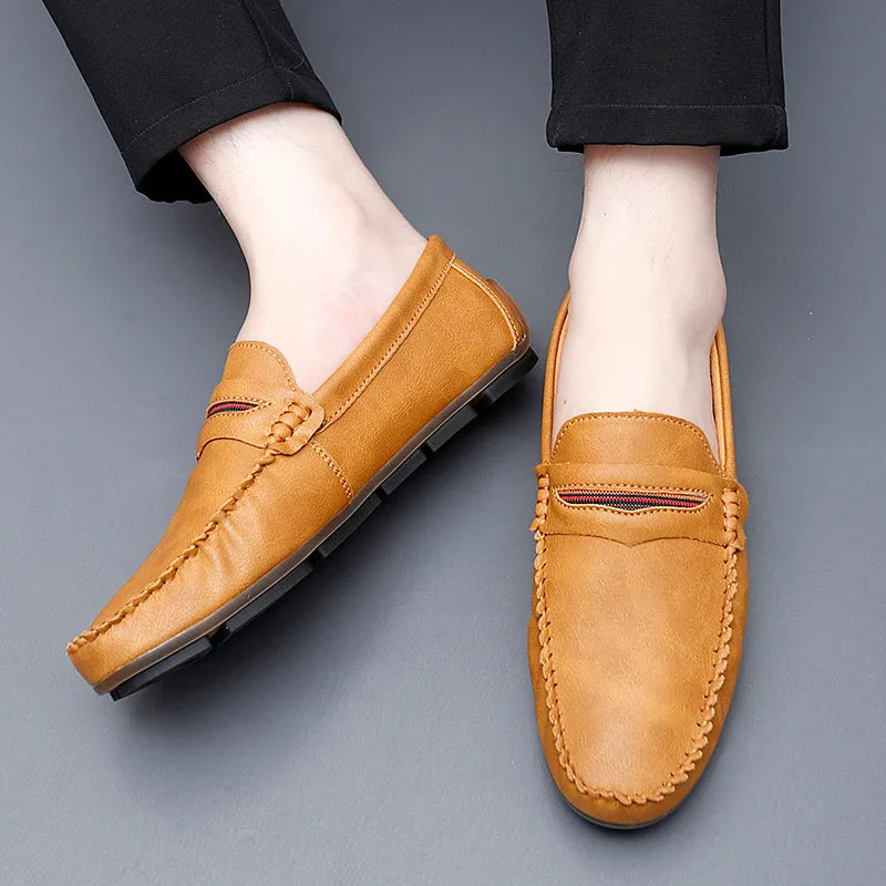 STEFAN LEE GENUINE LEATHER LOAFERS