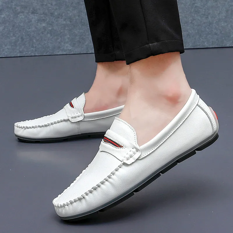 STEFAN LEE GENUINE LEATHER LOAFERS