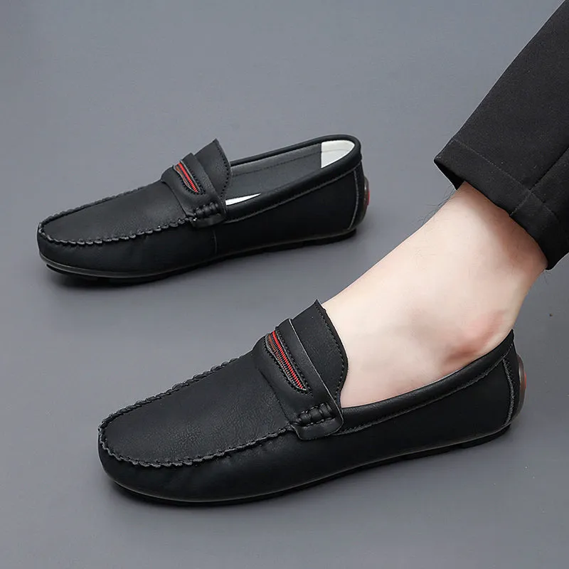 STEFAN LEE GENUINE LEATHER LOAFERS