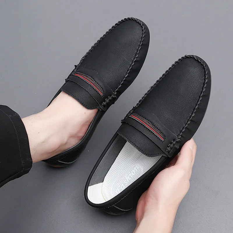 STEFAN LEE GENUINE LEATHER LOAFERS