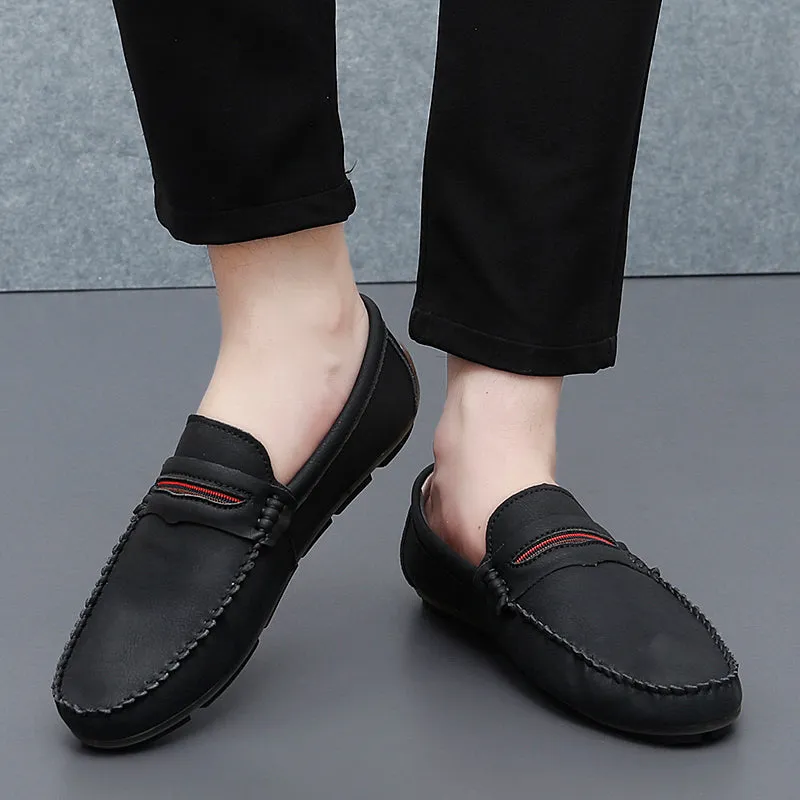 STEFAN LEE GENUINE LEATHER LOAFERS