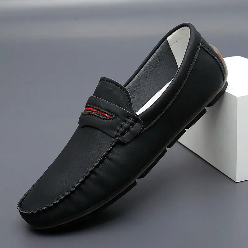 STEFAN LEE GENUINE LEATHER LOAFERS