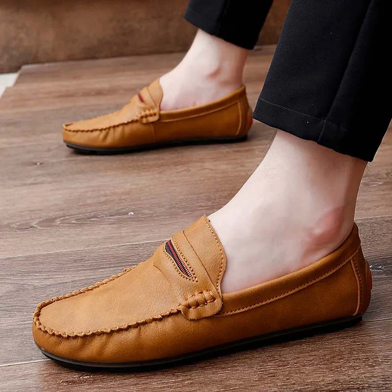 STEFAN LEE GENUINE LEATHER LOAFERS