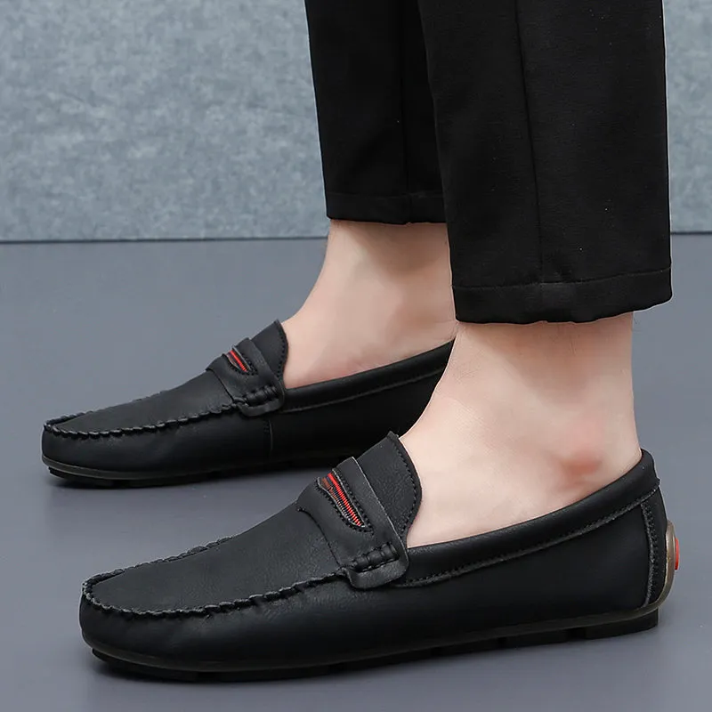 STEFAN LEE GENUINE LEATHER LOAFERS