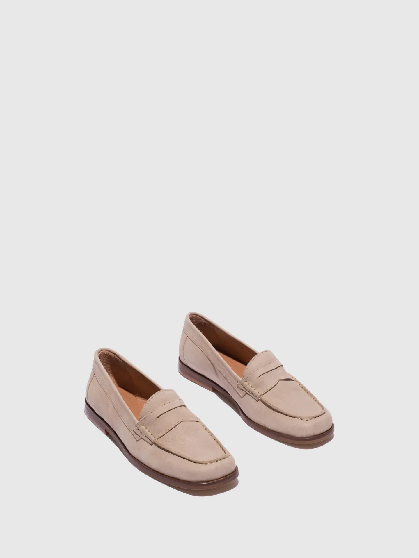 Taupe Mocassins Shoes