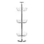 Tavia Revolving Silver Shoe Stand