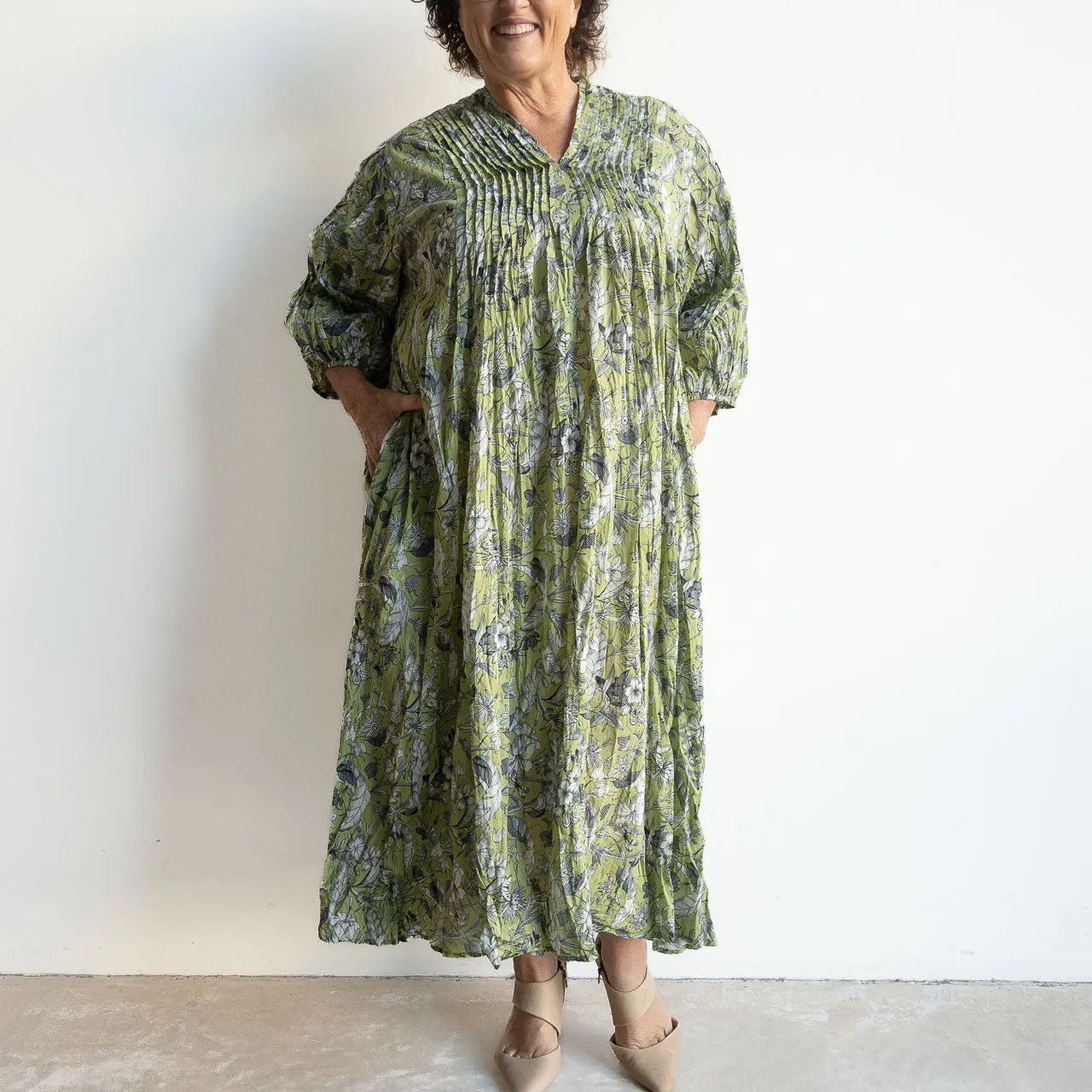 The Wanderer Tunic Dress - Botanical