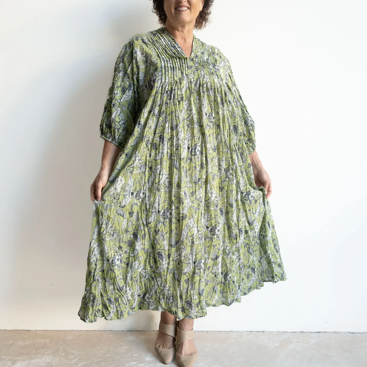 The Wanderer Tunic Dress - Botanical