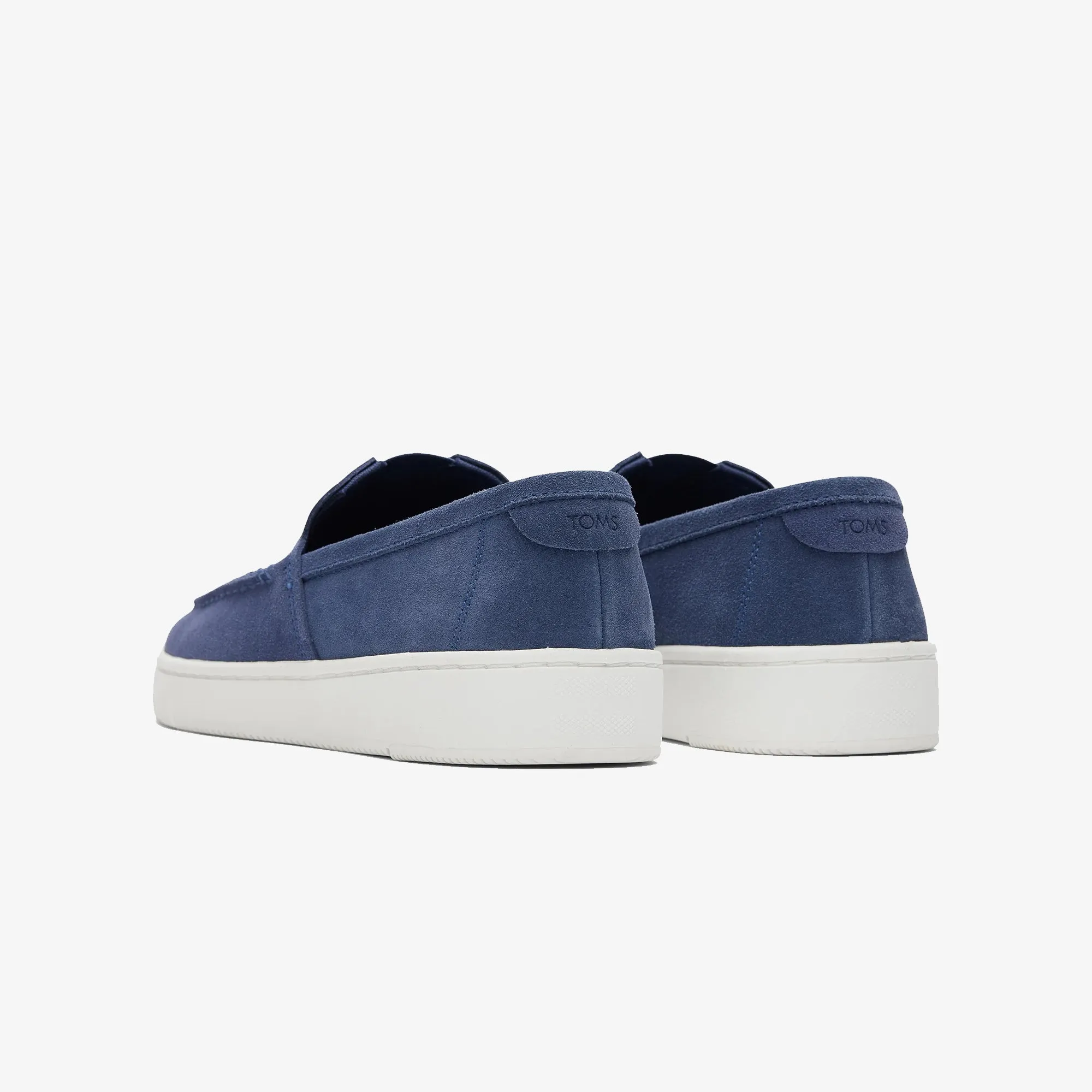 Toms | TRVL LITE SUEDE LOAFERS  { NAVY