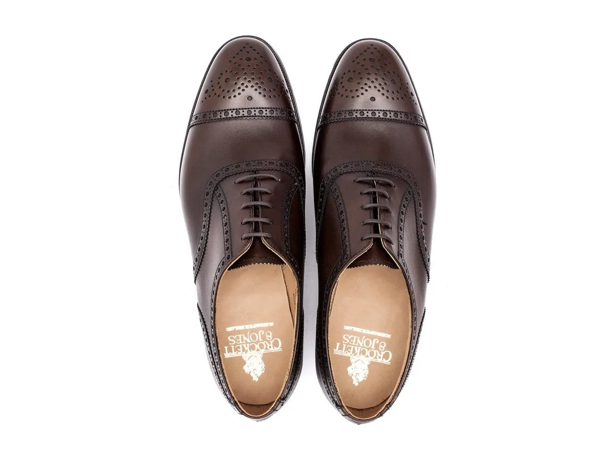 Westfield Dark Brown Burnished Calf