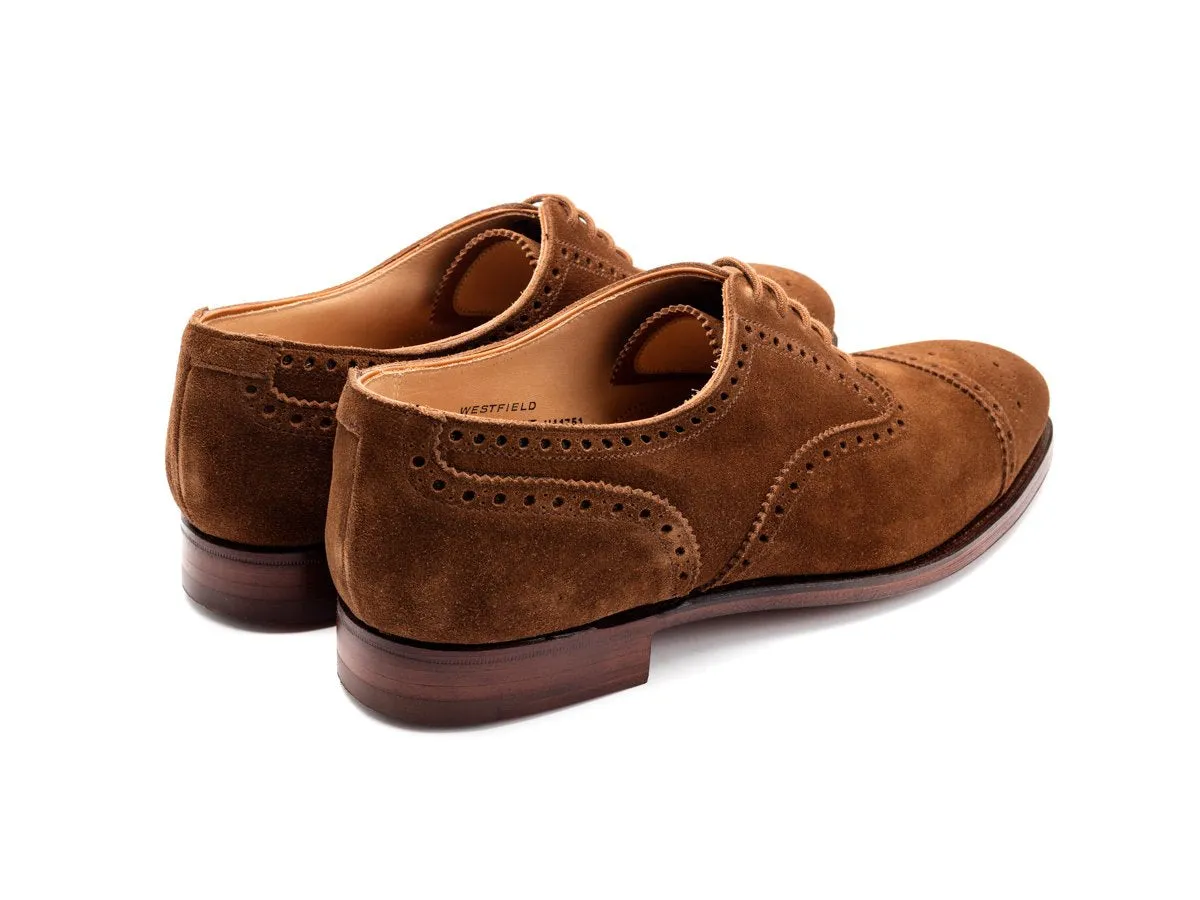 Westfield Tobacco Suede