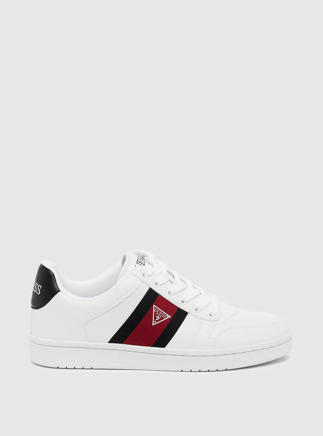 White Lamilo Low-Top Sneakers