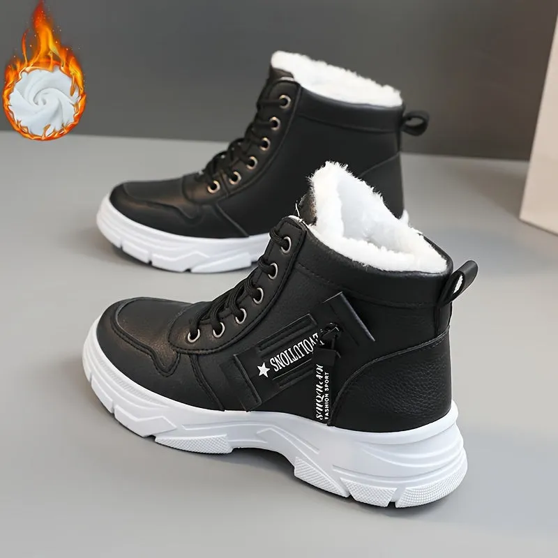 Winterready Womens High Top Sneakers Warm Comfy and Stylish