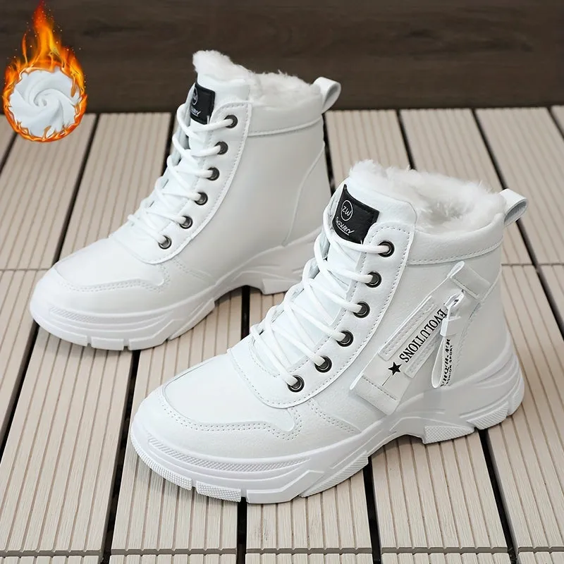 Winterready Womens High Top Sneakers Warm Comfy and Stylish