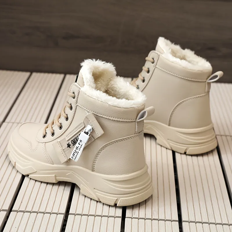 Winterready Womens High Top Sneakers Warm Comfy and Stylish