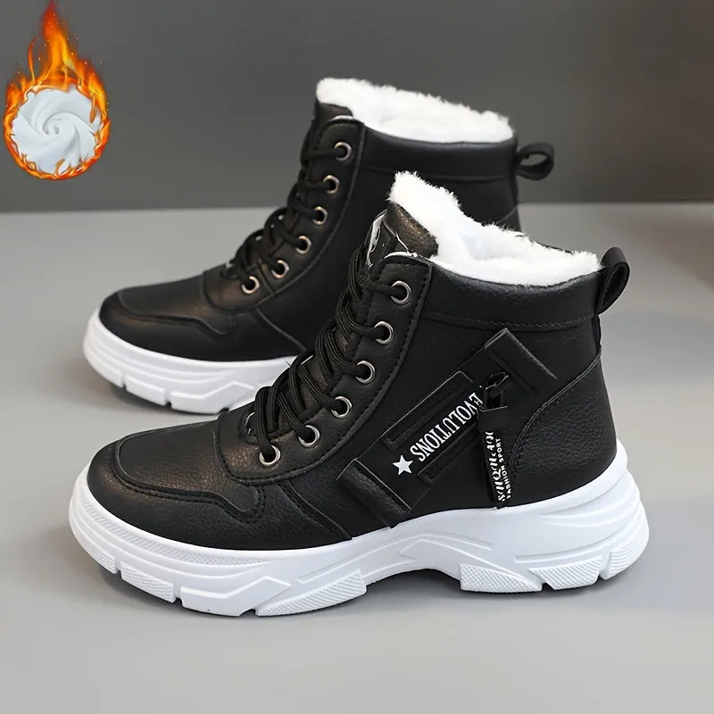 Winterready Womens High Top Sneakers Warm Comfy and Stylish