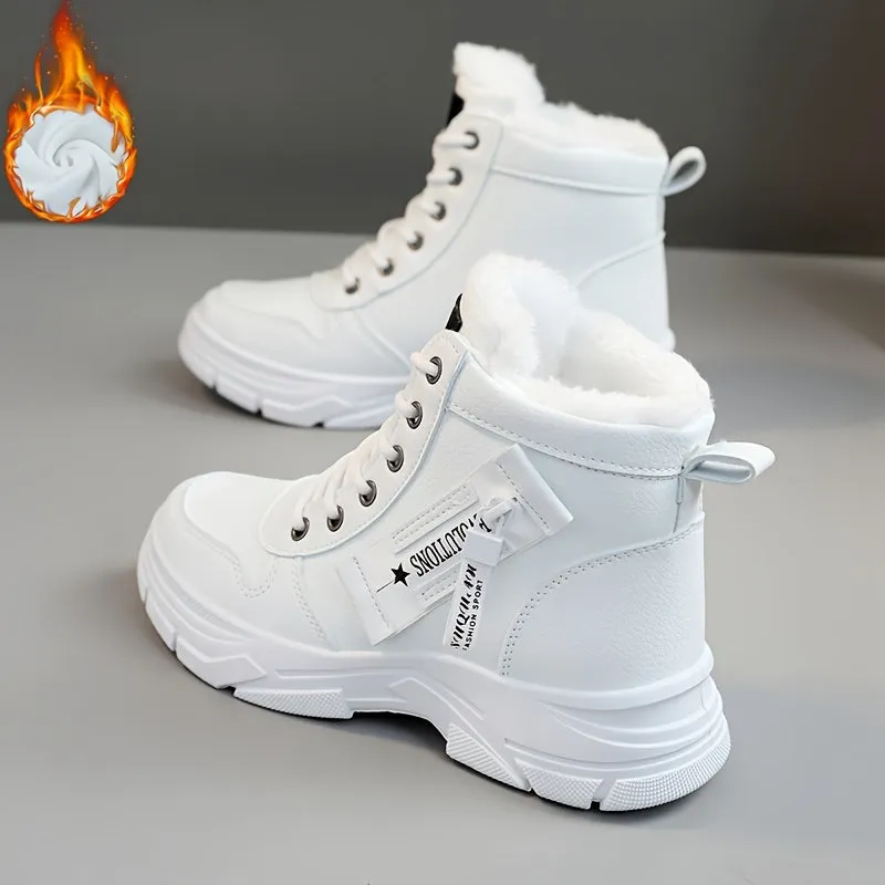 Winterready Womens High Top Sneakers Warm Comfy and Stylish