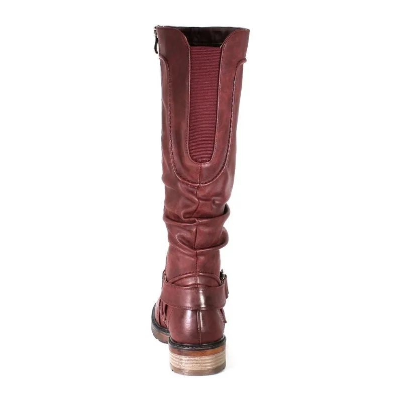 Women's Fiona-3 Tall Boot Burgundy