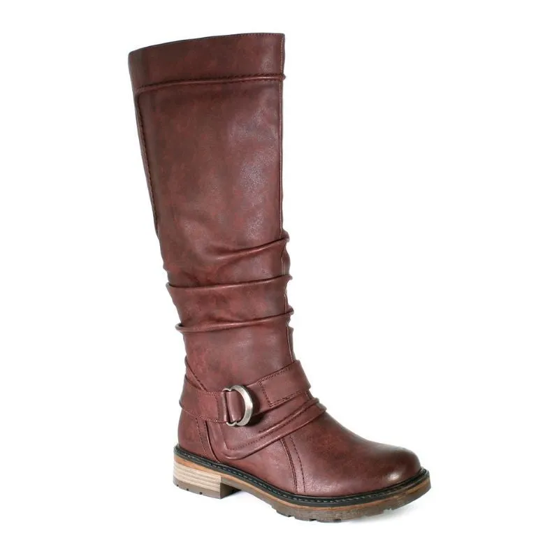 Women's Fiona-3 Tall Boot Burgundy