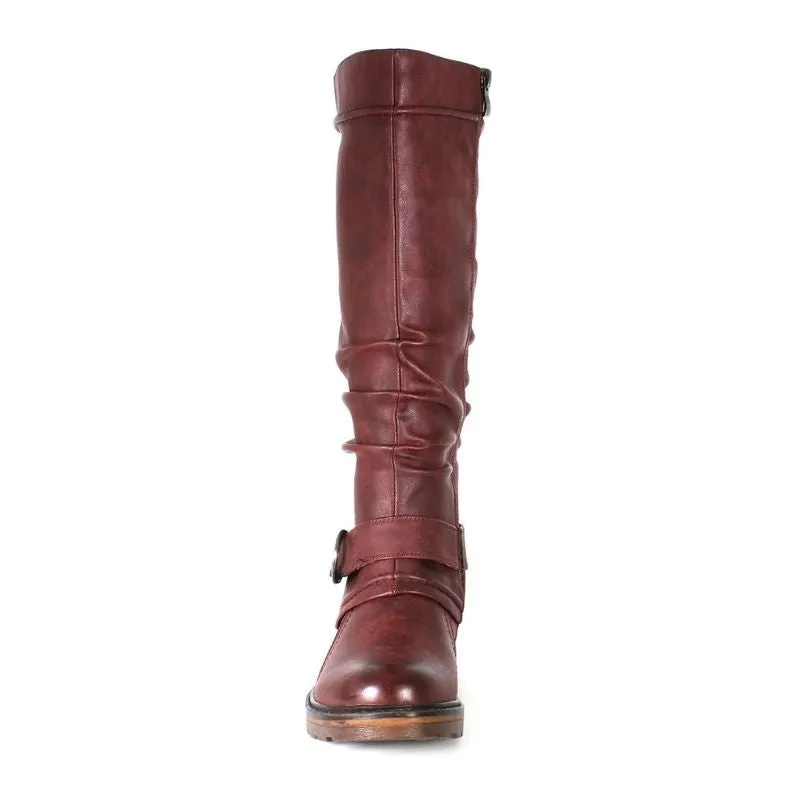 Women's Fiona-3 Tall Boot Burgundy